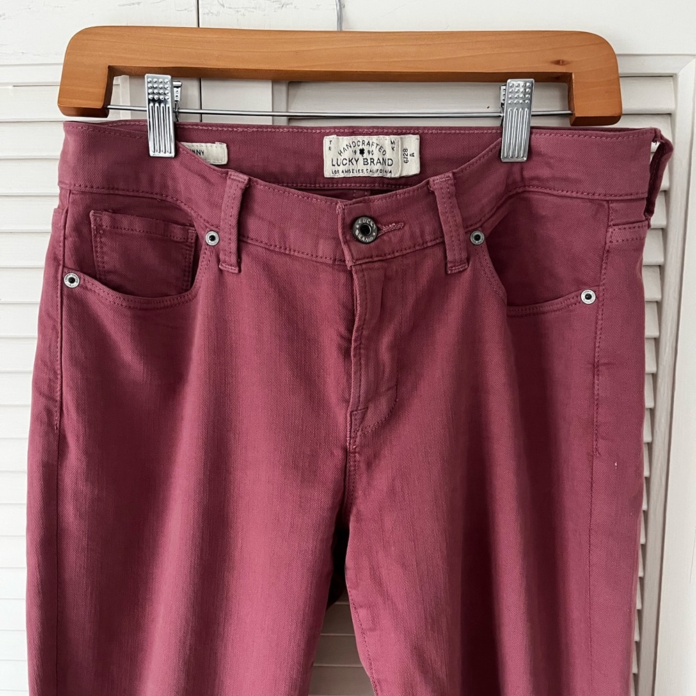 Lucky Brand 🍀 Brooke Skinny Rose Denim